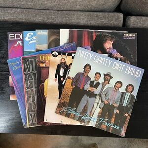 Lot of 11 Vintage Country Vinyl Albums